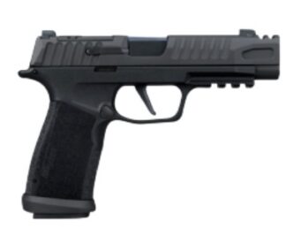 SIG Sauer P365 Fuse Comp 9mm Semi-Auto, 3.7 in Barrel, Black, Optics Ready Compensated Slide