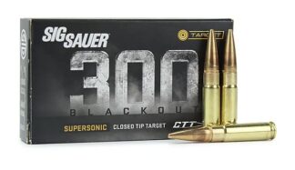 SIG Sauer Defense .300 BLACKOUT 125 gr CTT Supersonic 20 Rounds