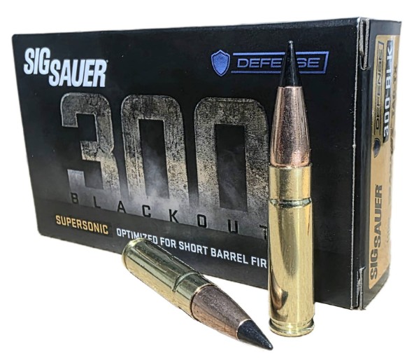 SIG Sauer .300 Blackout 110gr TAC-TX Supersonic 20-Round Box