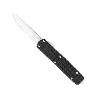 Cobratec Small Warrior OTF Knife 2.25 in Blade, M390 Steel, Black