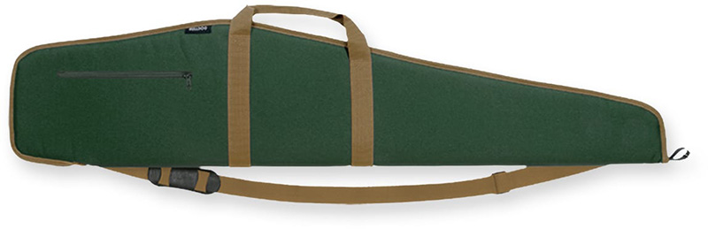 Bulldog Cases Extreme Scoped Rifle Case 48 in Green/Tan Trim