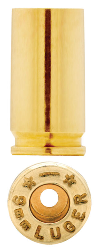 Starline 9mm Luger Unprimed Brass Cases 100 Per Bag
