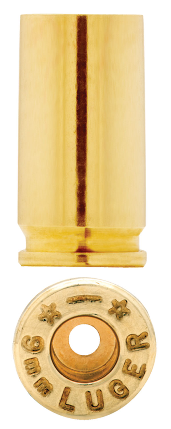 Starline 9mm Luger Unprimed Brass Cases 100 Per Bag