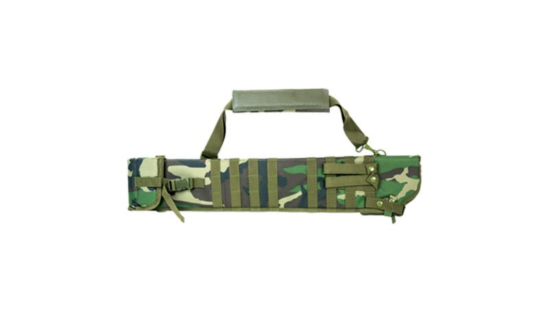 NCStar VISM Tactical Shotgun Scabbard Woodland Camo 29 in to 34.75 in