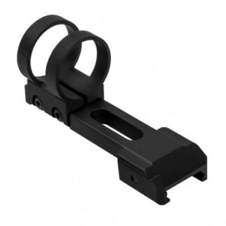 NCStar VISM Picatinny 1in Extended Ring Mount (Black)