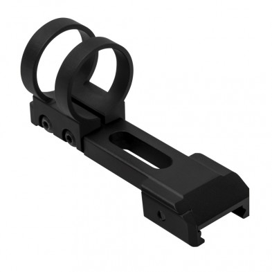 NCStar VISM Picatinny 1in Extended Ring Mount (Black)