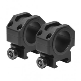NCStar VISM Tactical 30mm Rings 0.9 in Height Low, Black
