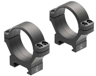Leupold BackCountry Cross-Slot 35mm Medium Scope Ring Set, Picatinny/Weaver, Matte Black