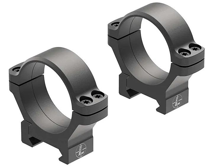 Leupold BackCountry Cross-Slot 35mm Medium Scope Ring Set, Picatinny/Weaver, Matte Black