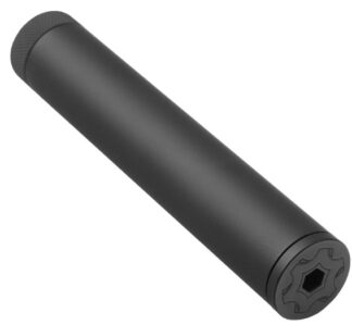 CMMG Zeroed 22 .22 LR Direct Thread Suppressor, 1/2x28, Black, 5.5 in