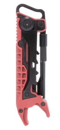 Birchwood Casey PGMT Pistol Folding Multi-Tool, Black/Red