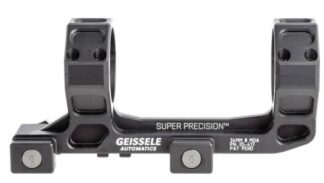 Geissele Automatics AR15 Super Precision 34mm Standard Picatinny Scope Mount, Black Anodized