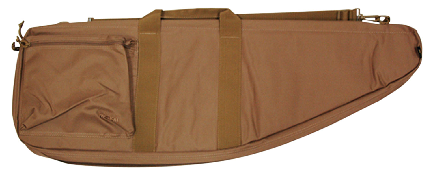 Bob Allen Tactical Max-Ops Tactical 36 in Water-Resistant Rifle Case, Tan Polyester Foam Padding