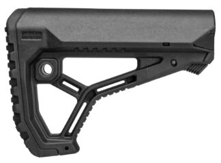 FAB Defense GL-Core Buttstock for AR-15/M4, Black Fiberglass-Reinforced Polymer