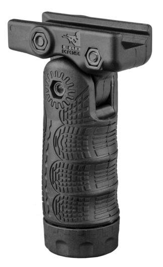 FAB Defense T-FL 7-Position Vertically Folding Foregrip, Black Fiberglass Reinforced Polymer