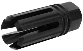TacFire Muzzle Brake 1/2-28 Thread, Black Oxide Steel, 2.22 in OAL