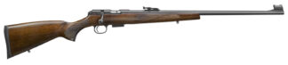 CZ-USA 457 Lux Bolt Action 17 HMR 24.8 in Barrel 5+1 Rounds Black Nitride Black Turkish Walnut
