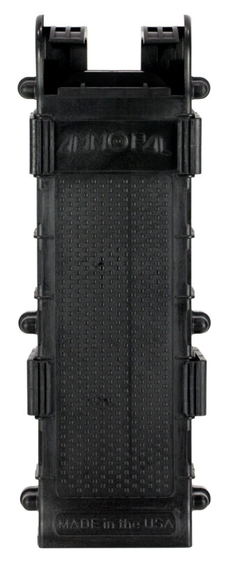SME Products Ammopal 12 Gauge Shell Dispenser, 10 Rounds, Black PVC, Dual Clips
