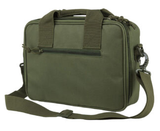 NCStar VISM Double Pistol Range Bag W/ Mag Pouches, Green