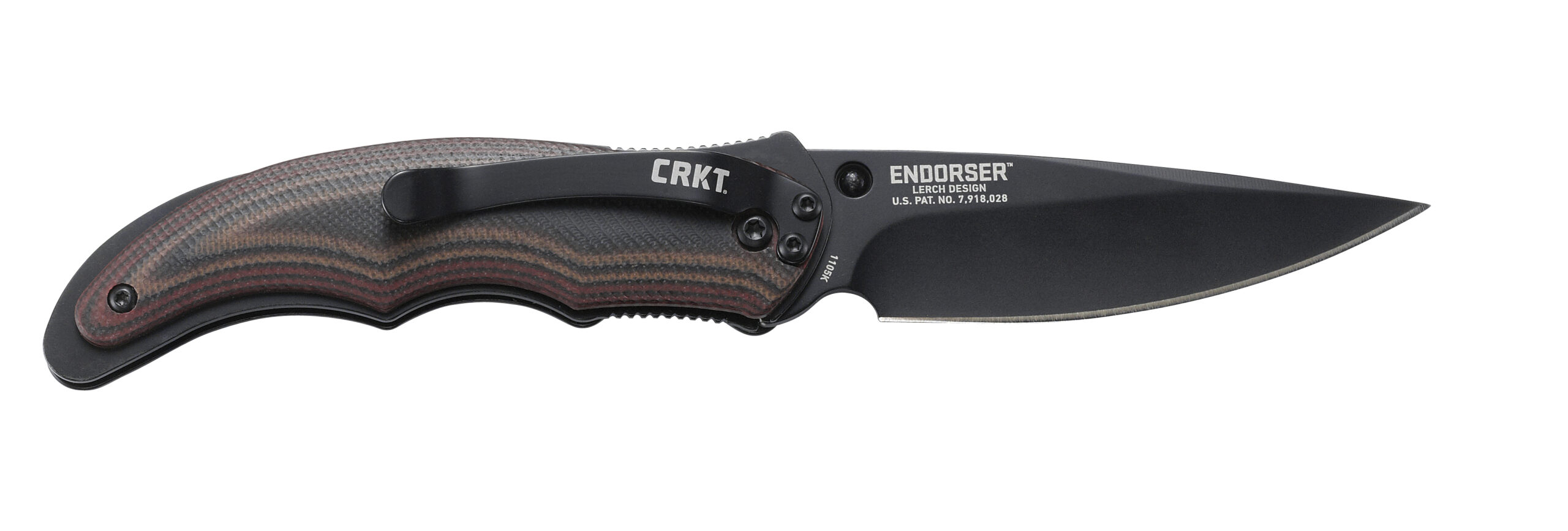 Columbia River Endorser Drop Point Folding Knife, 3.18 in Blade, 8Cr14MoV SS