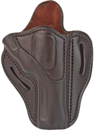1791 Gunleather RVH2 Right-Hand OWB Belt Slide Revolver Holster, Signature Brown, 6 in