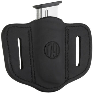 1791 Gunleather MAG1.1 Single Mag Holster Belt Slide Stealth Black Leather