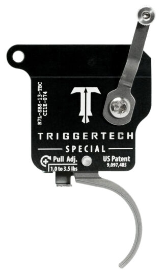 Trigger Tech Special Single-Stage Curved Trigger for Remington 700, Adjustable 1.0-3.5 lb
