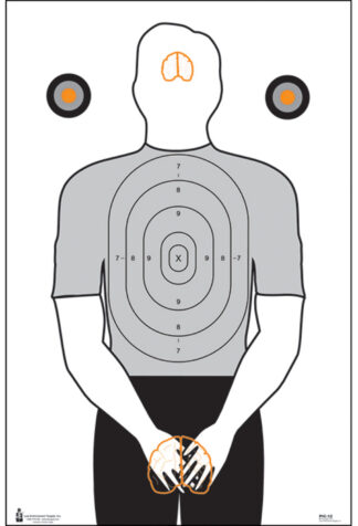 Action Target PIC12100 Politically Incorrect Ladies Silhouette Paper Target, 23 x 35 in (100/Box)