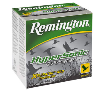 Remington HyperSonic Steel 20 Gauge 3 in #4 Steel Shot, 7/8 oz, 25-Round Box