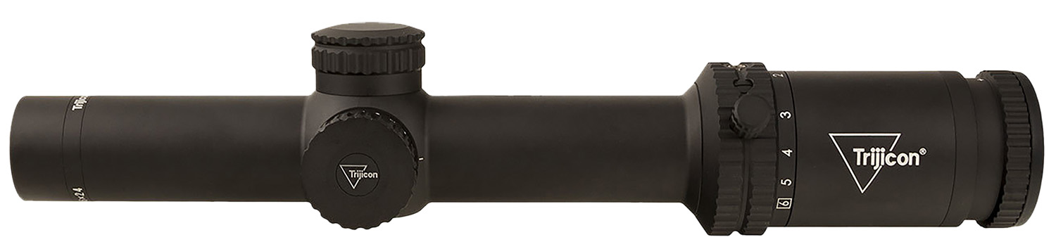 Trijicon 2900015 Credo Matte Black 1-6x24mm 30mm Tube LED Illuminated BDC Red Segmented Circle .223 55gr Reticle