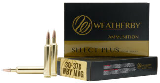 Weatherby Select Plus .30-378 Weatherby Magnum 220gr ELD-X 20 Rounds