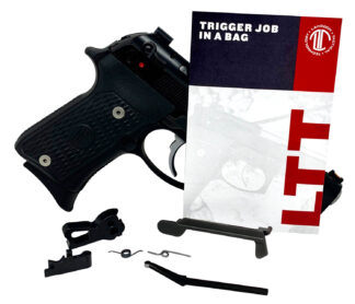 LANGDON TACTICAL TECH Trigger Job In a Bag Black Curved for Beretta 92/96/M9 (Not A1) Right Hand
