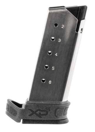 Springfield Armory XD-S Mod2 .45 ACP 6rd Magazine with Gray Sleeve