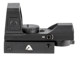 Aim Sports RT503F Full-Size Reflex Sight  Matte Black 1x33mm Red/Green Multi Reticle