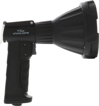 Cyclops RS 4000 Spotlight Rechargeable Tri-Mode LED Black Polymer/Aluminum