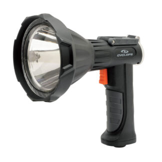 Cyclops RS 1600 1600-Lumen Spotlight Flashlight, Red/Green/White CREE LED, Rechargeable Battery