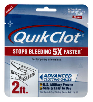 Adventure Medical Kits QuikClot Advanced Clotting Gauze 3 in x 24 in