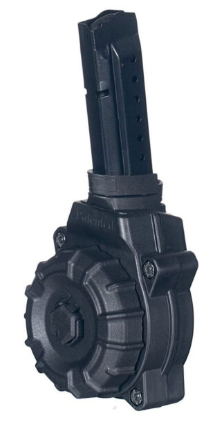 ProMag Standard 9mm 30-Round Drum Magazine for Glock 17/19 Black DuPont Zytel Polymer