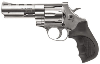 EAA Windicator Double Action/Single Action Revolver, .357 Magnum, 4 in, 6 Rounds, Nickel Finish