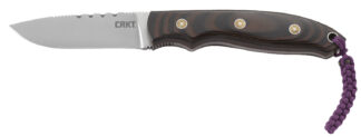 Columbia River Hunt'N Fisch 2.99" Fixed Blade Knife with Multi-Color G10 Handle