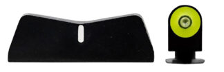XS Sights DXT2 Big Dot Night Sights for Glock Big Dot, Yellow Outline Front, White Stripe Rear