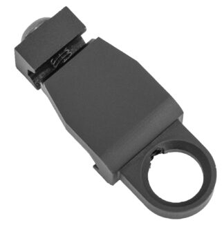 GrovTec Side Rider Sling Mount with Snap Hook Loop, Low Profile, Black Anodized