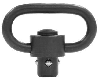 GrovTec GTSW314 Heavy Duty 1.25 in Push Button Swivel, Black Nitride, Steel