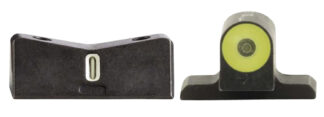 XS Sights DXT2 Big Dot Night Sights for SIG P365, Yellow Outline Front, Green/White Tritium Rear
