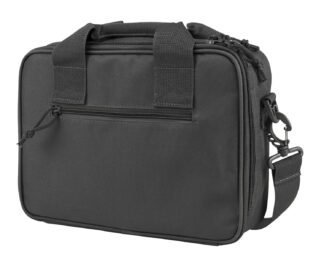 NCStar VISM CPDX2971U Double Pistol Range Bag, Urban Gray