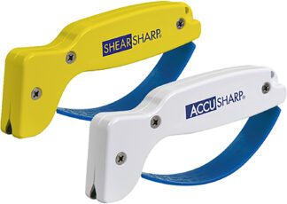 Accusharp 012C ShearSharp Combo Knife and Scissor Sharpener Set