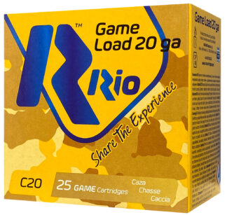 Rio Ammunition RC206 20 Gauge 2.75 in #6 Shot 1 oz 25 Rounds