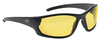 Walkers IKON Carbine Ballistic Eyewear, Amber Lens, Matte Black Frame