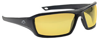 Walkers IKON Forge Ballistic Eyewear Amber Lens Matte Black Frame