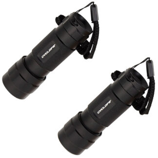 Cyclops 14 LED Flashlight, Black Anodized, 80 Lumens